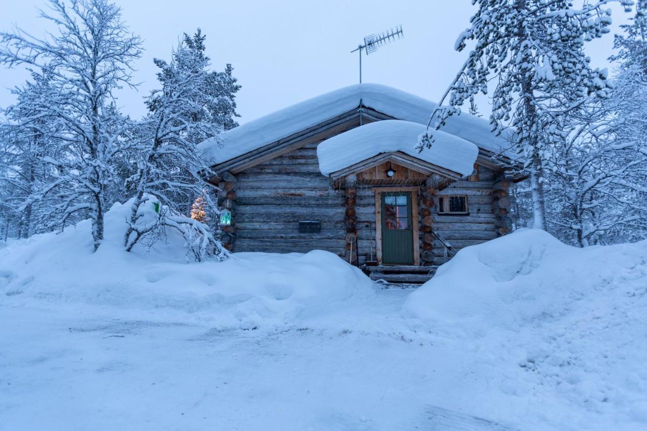 Kuukkeli Log Houses Villa Aurora "Pupula" Saariselka Exterior foto
