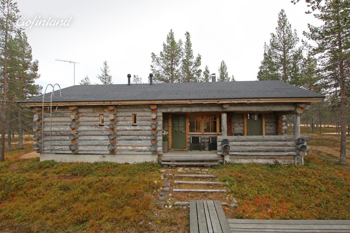 Kuukkeli Log Houses Villa Aurora "Pupula" Saariselka Exterior foto