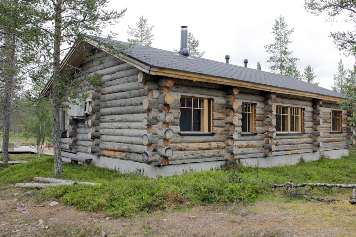 Kuukkeli Log Houses Villa Aurora "Pupula" Saariselka Exterior foto