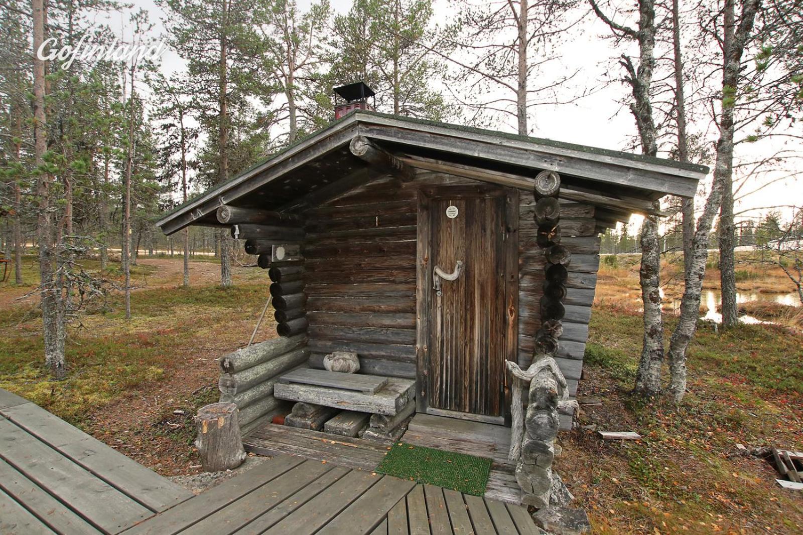 Kuukkeli Log Houses Villa Aurora "Pupula" Saariselka Exterior foto