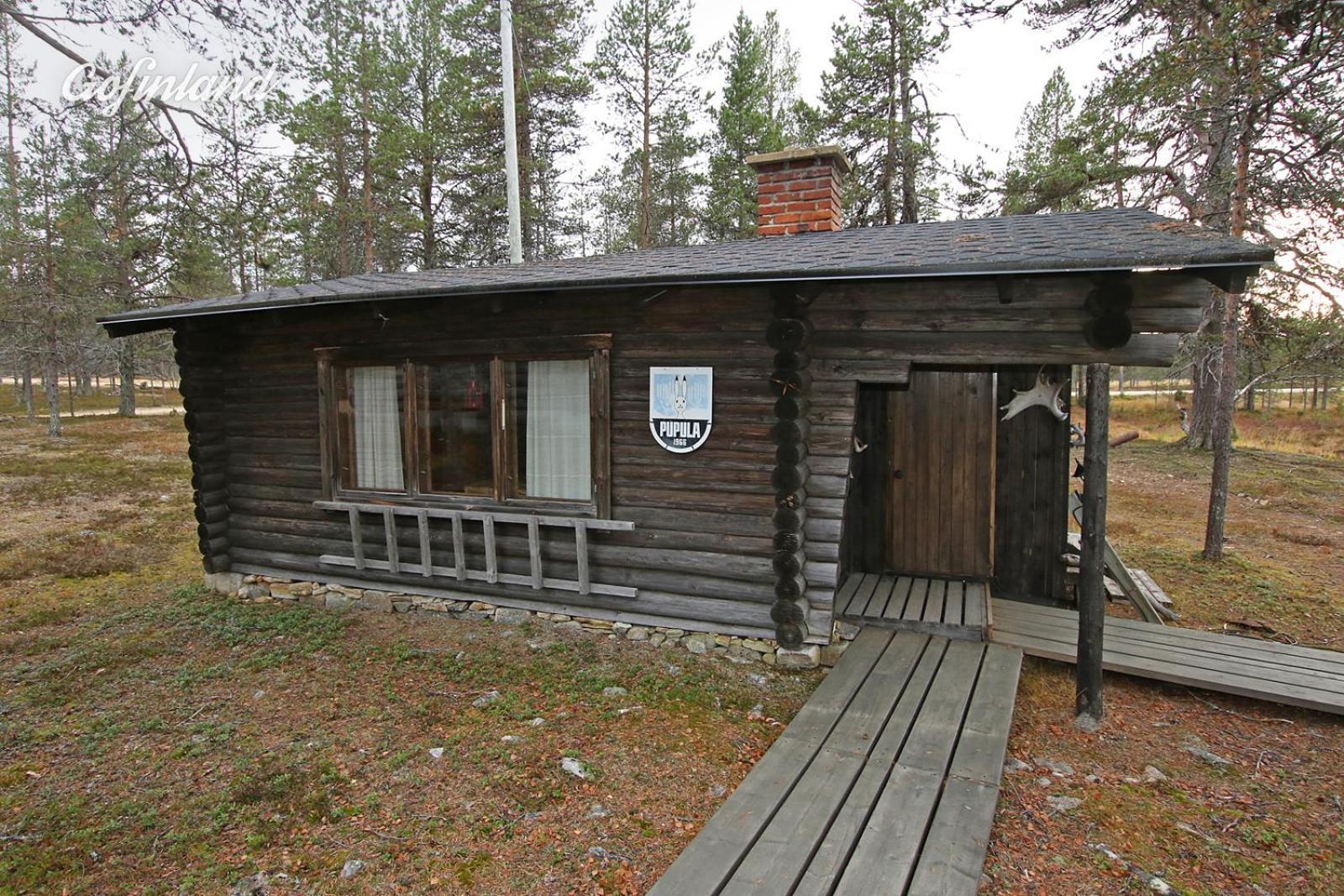 Kuukkeli Log Houses Villa Aurora "Pupula" Saariselka Exterior foto